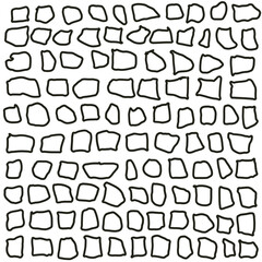 Many stones form a stone texture