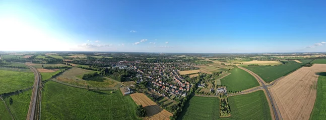 Foto op Canvas Bad Liebenwerda, 180°-Panorama von Süden 2023 © fotograupner