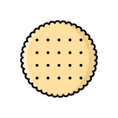 biscuit icon vector design template simple and clean