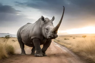 Türaufkleber rhino © Roman