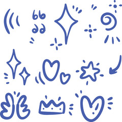 hand drawn arrow line design