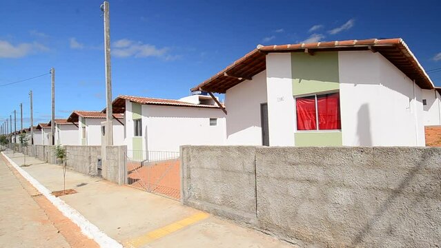 minha casa minha vida - casas populares de conjunto residencial do programa minha casa minha vida