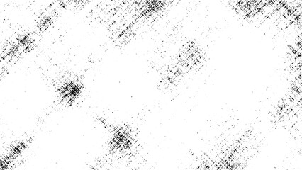 Distressed uneven grunge texture overlay. black and white texture of an acrylic on canvas. Horizontal Distress Overlay Texture