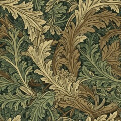 Vintage floral pattern, Seamless retro texture, Classic vintage wallpaper