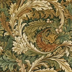 Vintage floral pattern, Seamless retro texture, Classic vintage wallpaper