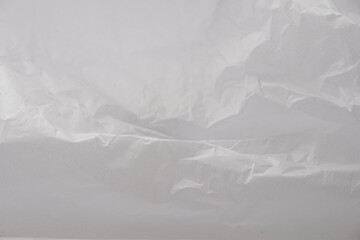 White wrapping paper. Background.