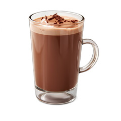 Baileys Hot Chocolate isolated on transparent background