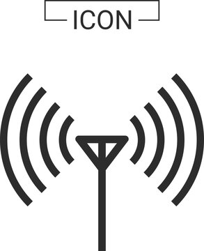 
wireless icon signal connection internet radar target goal 