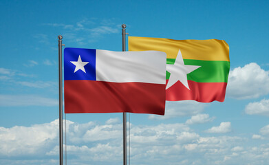 Myanmar Faso flag