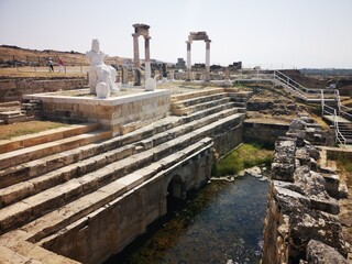 Hierapolis, römische Stadt in der Türkei - 649382809