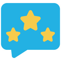 Review Message Bubble Icon