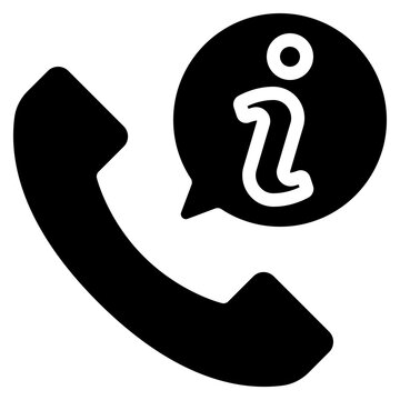 Information Phone Call Icon