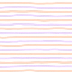 Orange Purple Stripe Hand Drawn Background