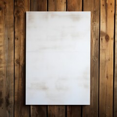 Old Vintage Aged Weathered Blank Empty Poster Bill Rustic Wood Background