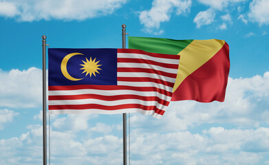 Congo and Malaysia flag