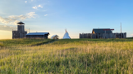 Fort Belmont Historic site in Jackson Minnesota © Kurt