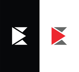 Naklejka premium Vector letter E logo