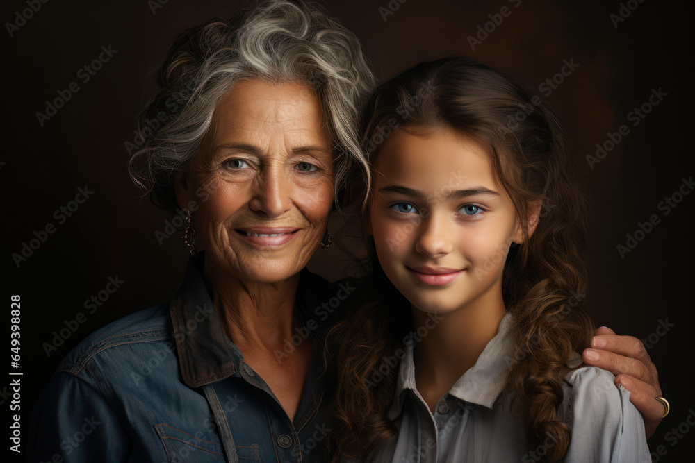 Poster an intergenerational art project, emphasizing the power of creativity to bridge generational gaps. g