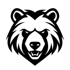 Bear Head Mascot Logo