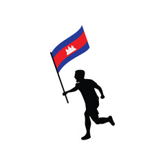 Cambodia Element Independence Day Illustration Design Vector