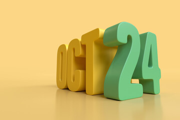 New Year 2024 Creative Design Concept.