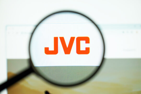 Los Angeles, California, USA - July 29 2019 : Homepage of JVC .Official website of JVC