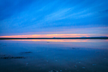 Obraz premium sunset over the sea