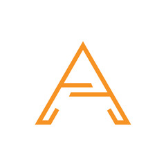 Initial letter, A logo. Initial Letter A logo Icon, Initial Logo Template