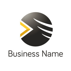 logo design of globe, media