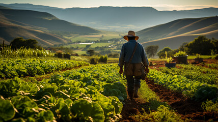 farmer working in the field