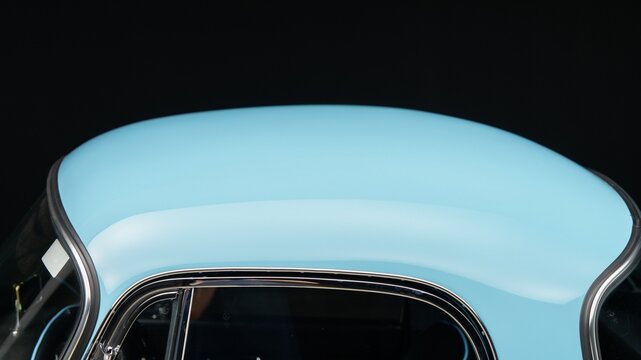 Car roof from abobe