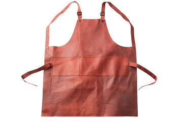 Leather Apron with Transparent Background.