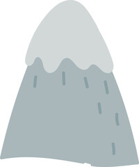 Childish Mountain Landscape