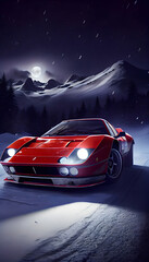 Night Super Car