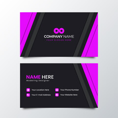 Sleek and Contemporary Business Card Design