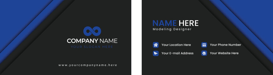 Executive Business Card Design Template