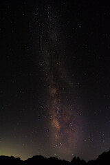 Fototapeta na wymiar Milky Way, Organ Mountains, NM USA