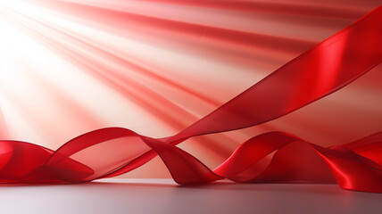 World AIDS day. serious and dangerous disease, medicine, doctors, red ribbon, Acquired Immunodeficiency Syndrome, HIV, banner, background, poster, cpoyspace.