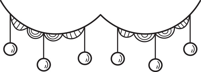 Garland Lined Doodle