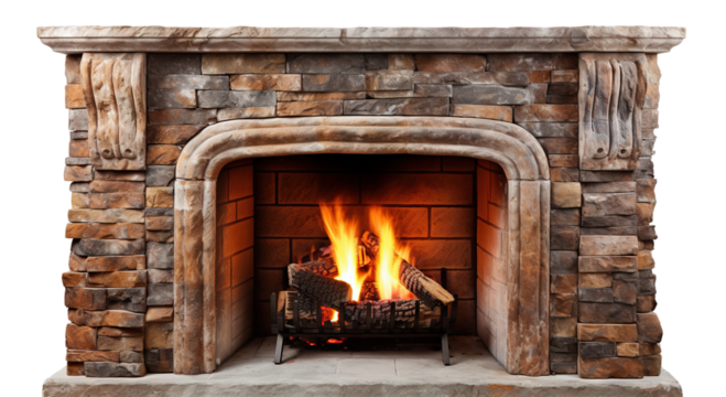 Fireplace cut out