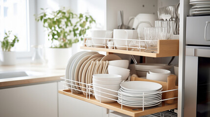 Home dish kitchen dishwasher clean