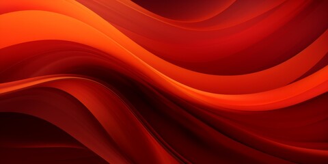 Obraz premium Inferno Creative Abstract Wavy Texture. Screen Wallpaper. Digiral Art. Abstract Bright Surface Liquid Horizontal Background. Ai Generated Vibrant Texture Pattern.