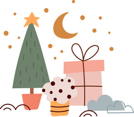 Christmas Elements Pattern