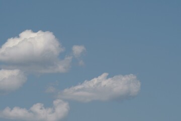 Blue sky with clouds