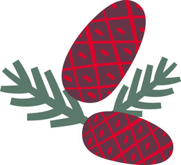 Conifer Cones Ornament