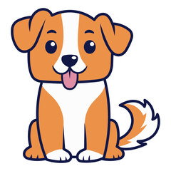 dog vector illustration