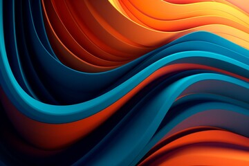 Colorful abstract painting background. AI Generated