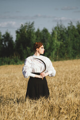 Mystical female slavic