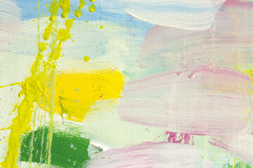 Detail of the Painting as a Background