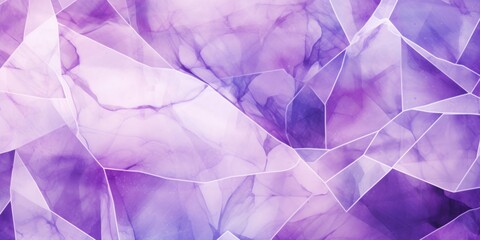 Violet Marble Creative Abstract Geometric Texture. Screen Wallpaper. Digiral Art. Abstract Bright Surface Geometrical Horizontal Background. Ai Generated Vibrant Texture Pattern.